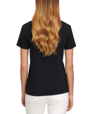 DKNY Sequined Logo T-Shirt