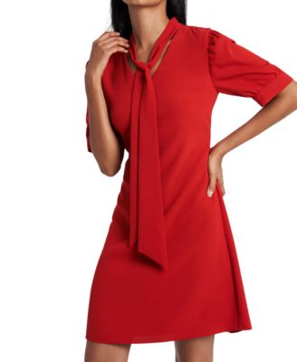 macy's red dress sale