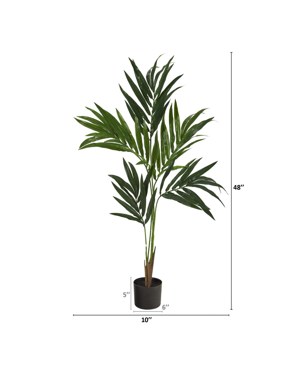 Nearly Natural Kentia Artificial Palm Tree In Green