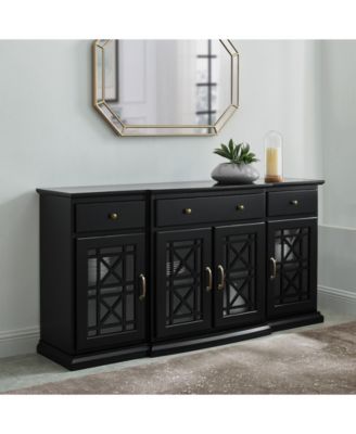Walker Edison 60" Tiered Fretwork Sideboard