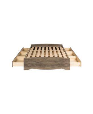 Prepac Queen Mate's Platform Storage Bed with 6 Drawers
