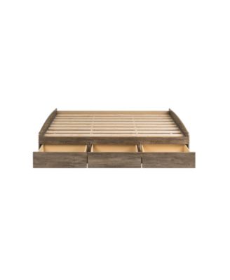 Prepac Queen Mate's Platform Storage Bed with 6 Drawers