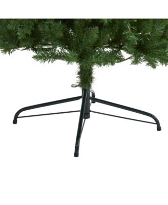 Slim Mountain Pine Artificial Christmas Tree with 400 Clear LED Lights