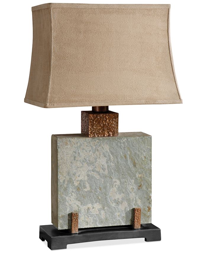 Uttermost Slate Square Table Lamp Macy's