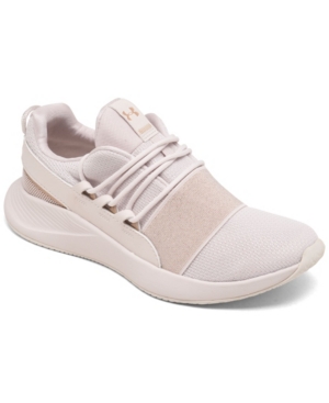 image of Under Armour Women-s Charged Breathe Metallic Sport Style Running Sneakers from Finish Line