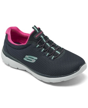 image of Skechers Women-s Summits Wide Width Walking Sneakers from Finish Line