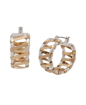 image of Robert Lee Morris Soho Wrapped Hoop Earrings