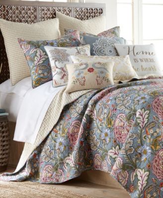 Levtex Home Angelica Spring Jacobean Floral 2-Pc. Quilt Set, Twin