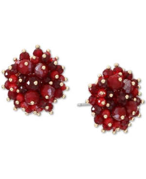 image of Inc Gold-Tone Shaky Bead Cluster Stud Earrings, Created for Macy-s