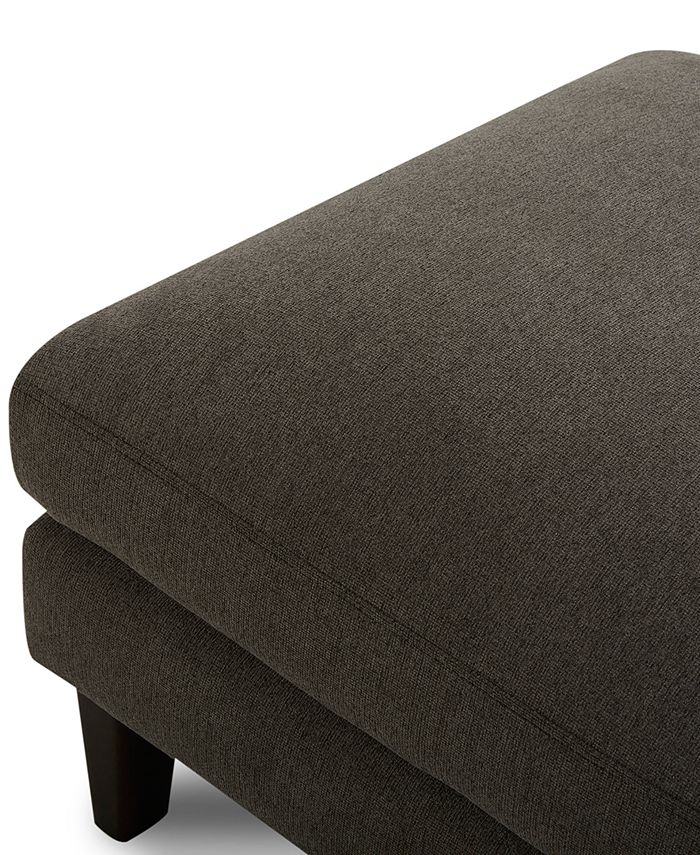 Furniture CLOSEOUT! Lexah Fabric Ottoman, Created for Macy's Macy's