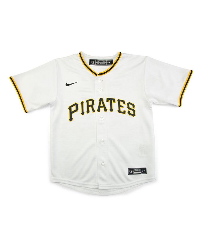 Nike Big Boys and Girls Pittsburgh Pirates Official Blank Jersey - Macy's