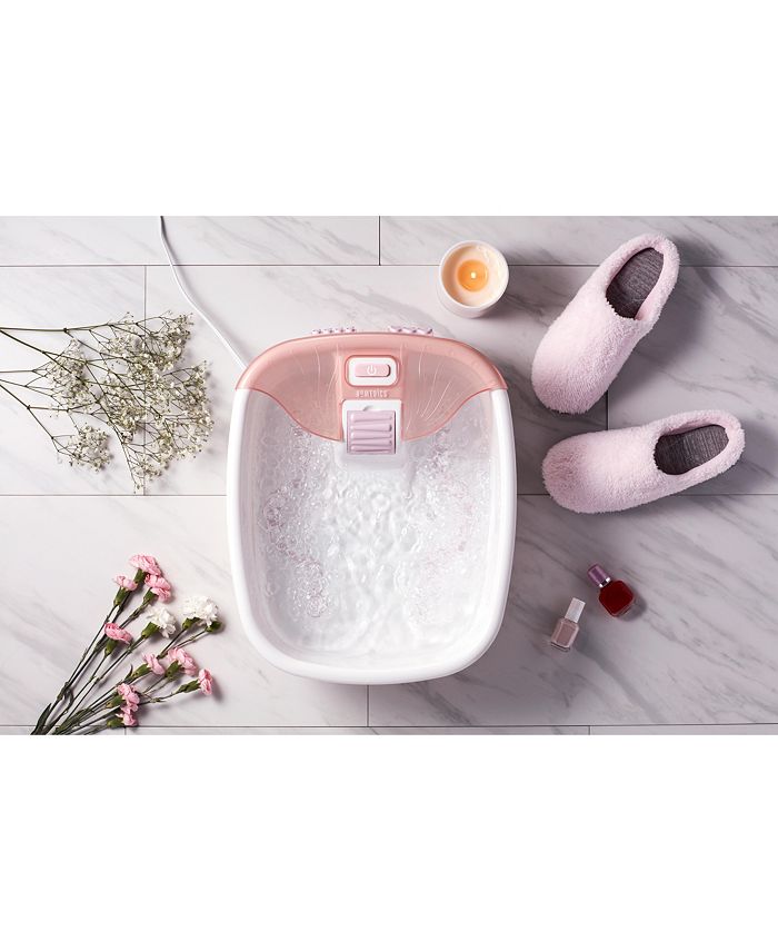 Homedics Bubble Bliss® Deluxe Foot Spa Macy