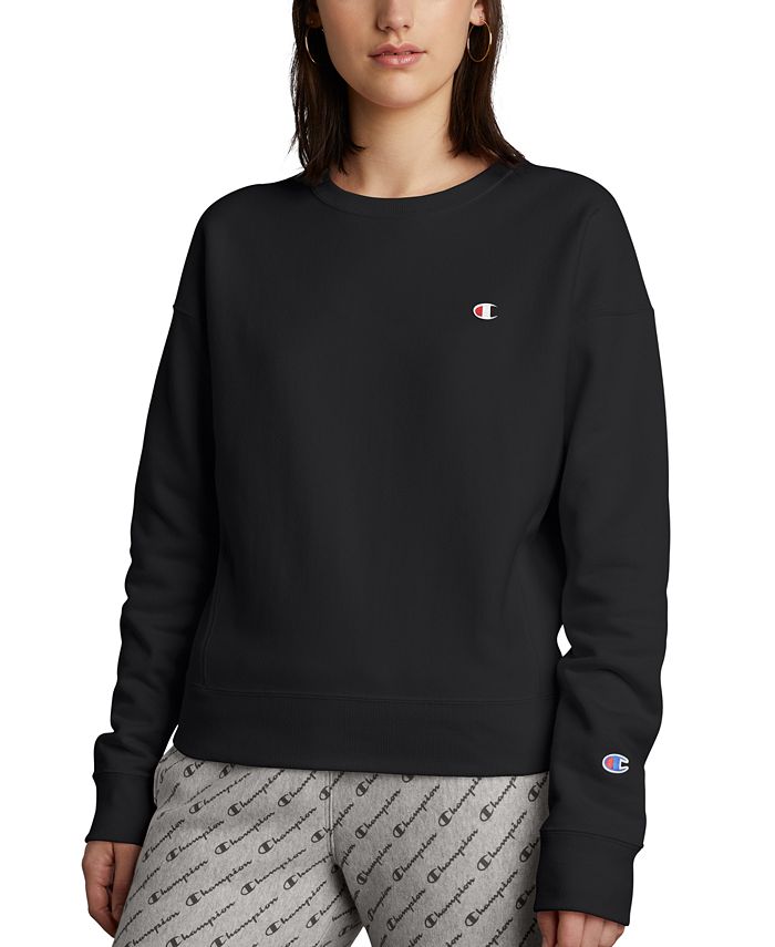 Champion Women's Embroidered Logo Sweatshirt - Macy's