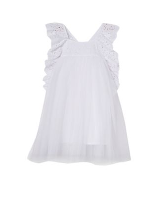 macy's white sundress