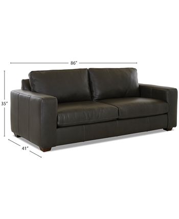 Macy S Dester 86 Leather Sofa Created, Discontinued Leather Sofas