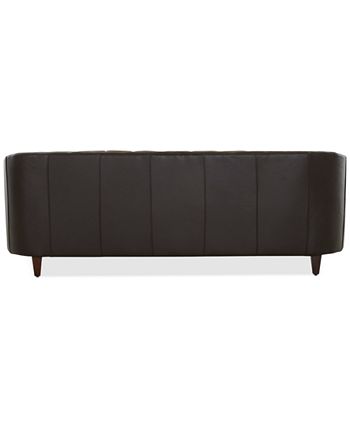 Macy's - Austian 88" Leather Sofa