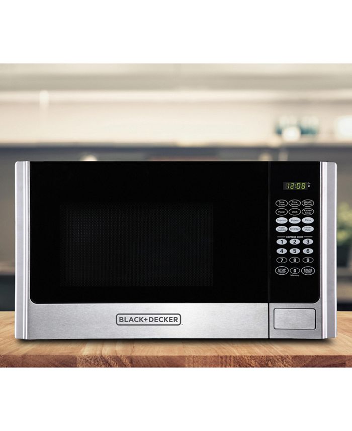 Black & Decker EM925AMEP1 0.9Cu. Ft. Microwave Macy