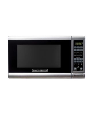 Black+Decker 0.7 Cu. Ft. Digital Microwave, White 