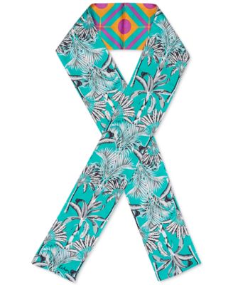 Echo - Wild Palm Silk Reversible Scarf