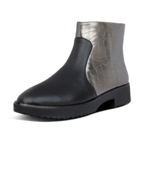 image of FitFlop Women-s Mara Ankle Booties Women-s Shoes