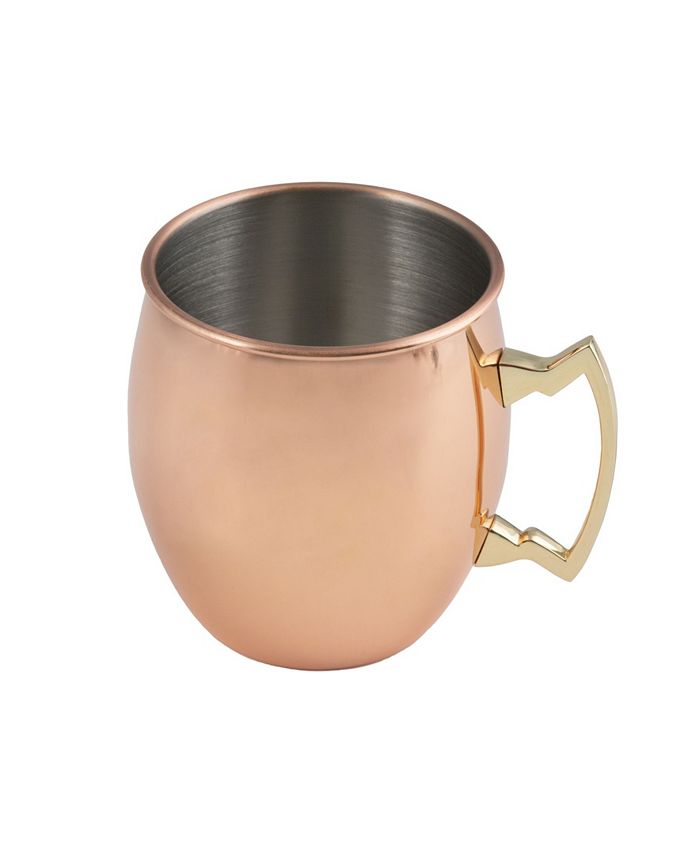 Thirstystone 20 oz Smooth Copper Moscow Mule Mugs - Set of 4 - Macy's