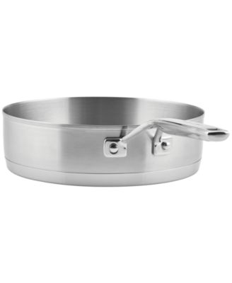 3-Ply Base Stainless Steel 11 Piece Cookware Induction Pots and Pans Set