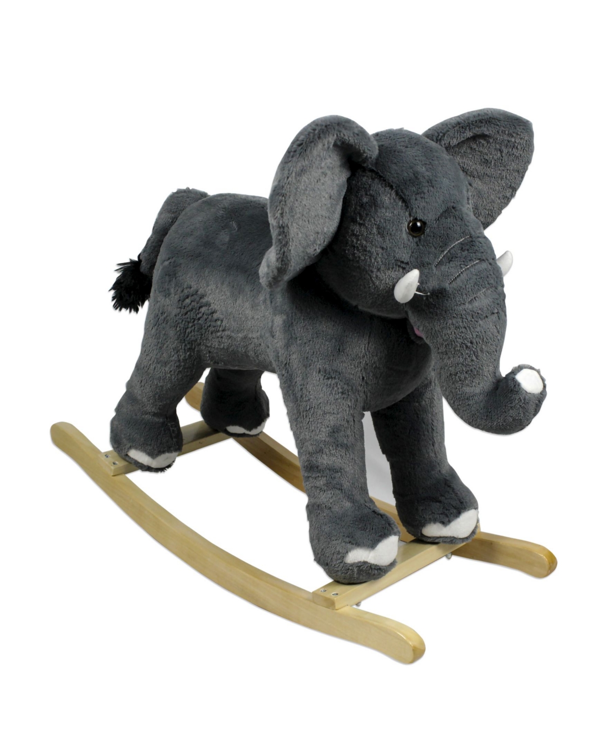Ponyland Kids' Rocking Elephant In Gray