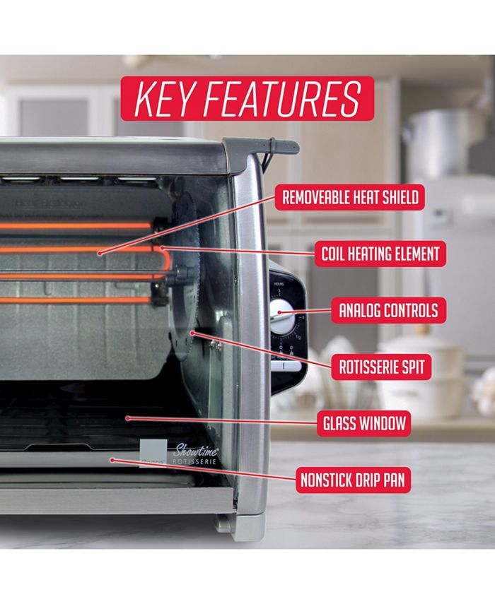 Ronco ST5500SSGEN 5500 Series Rotisserie Oven, Stainless Steel Macy
