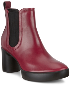 image of Ecco Women-s Shape Sculptured Motion 55 Chelsea Booties Women-s Shoes