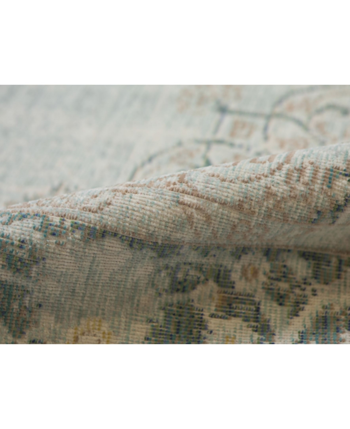 Amer Rugs Century Cen-21Area Rug - Aqua