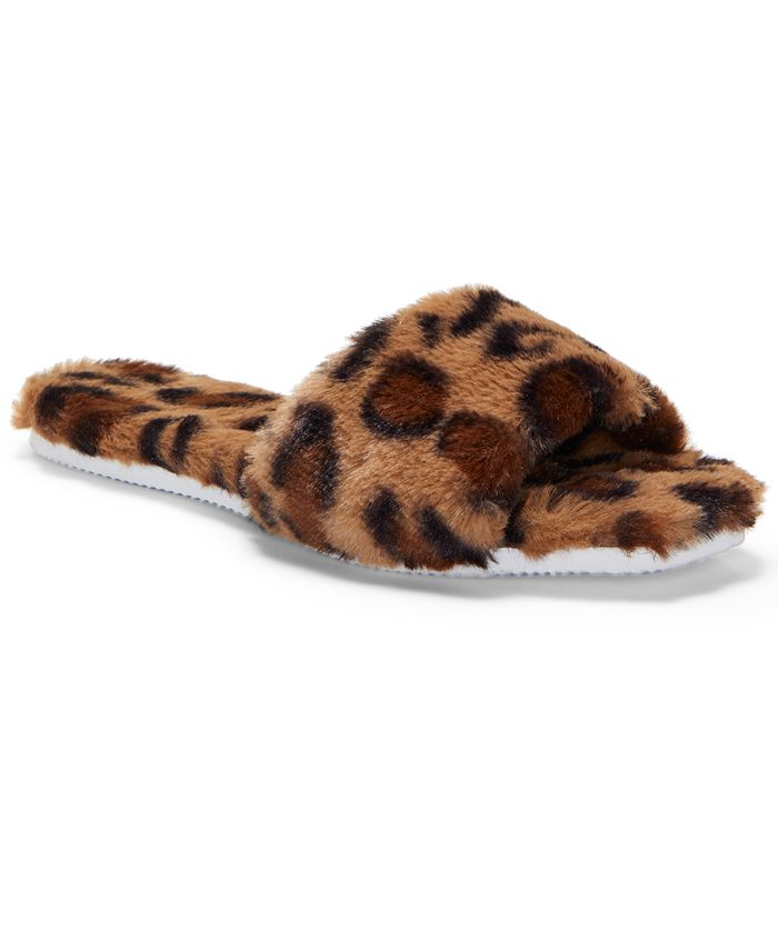 Vince Camuto Women s Ampendie Fuzzy Slide Slippers Macy s