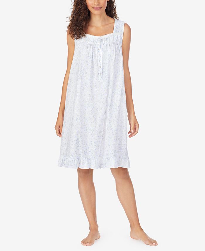 Eileen West Cotton Jersey Chemise Nightgown Macy's