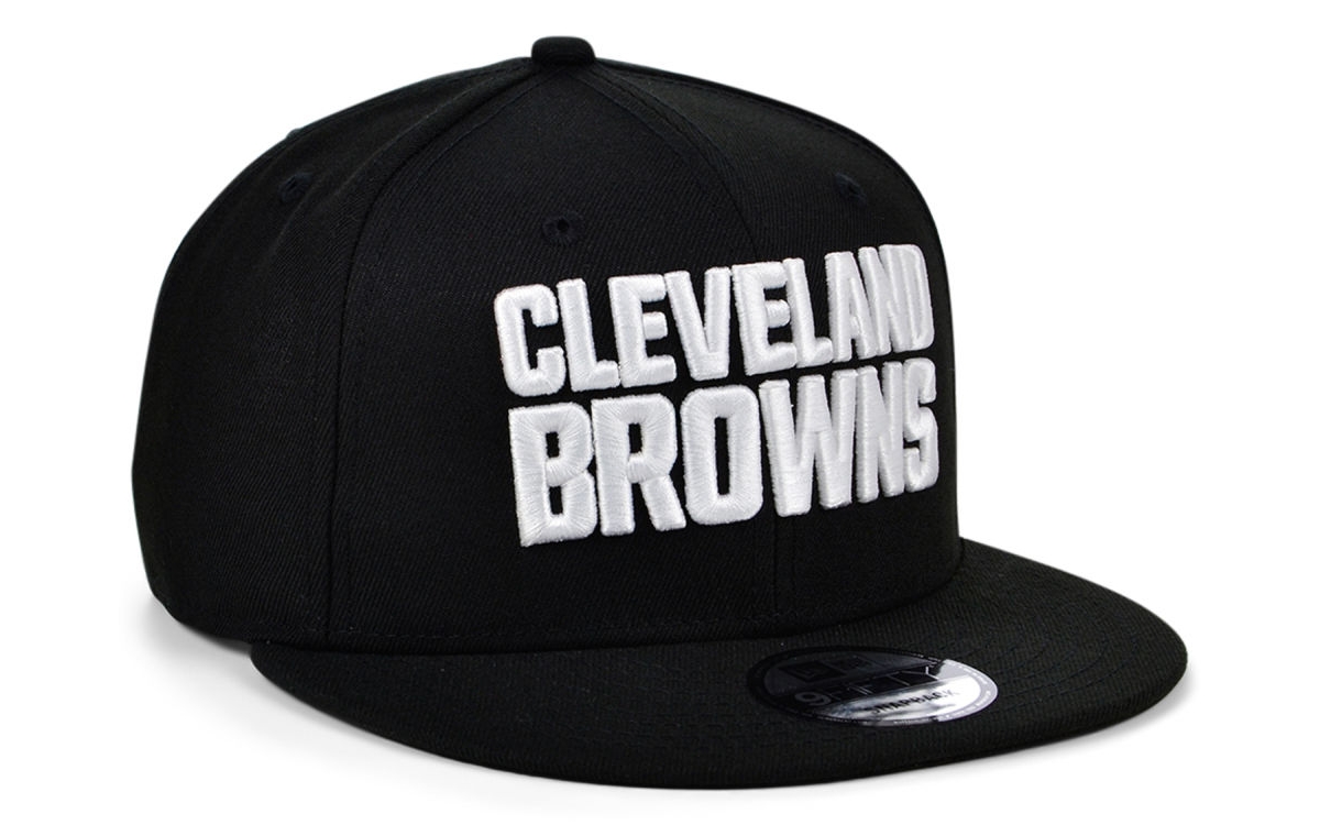 NEW ERA CLEVELAND BROWNS BASIC FASHION 9FIFTY SNAPBACK CAP 
