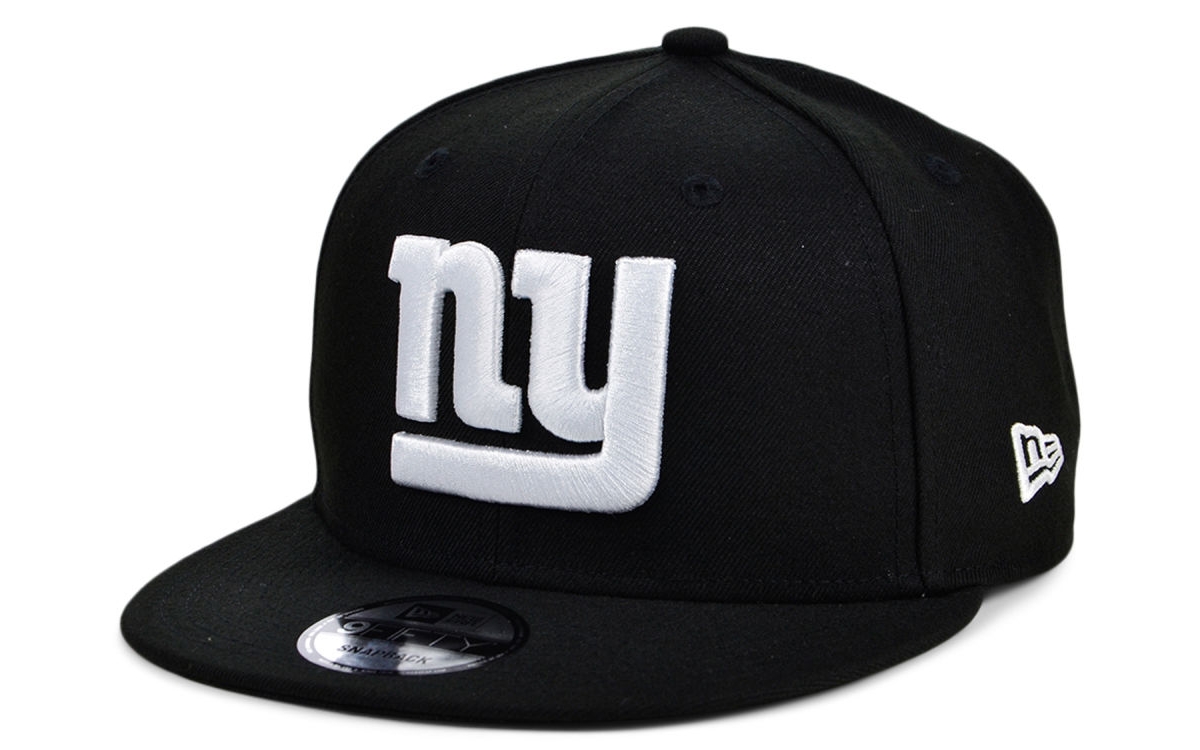 New Era New York Giants Basic Fashion 9fifty Snapback Cap In Black,white