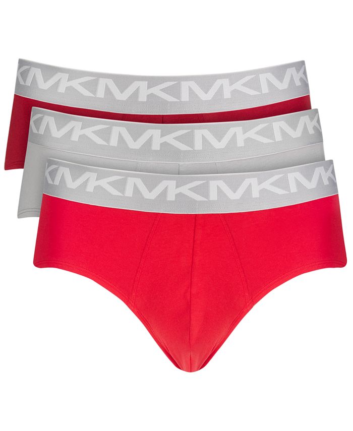 Michael Kors Men's 3Pack Stretch LowRise Briefs Macy's