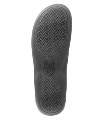 isotoner signature men's memory foam microterry and waffle travis hoodback slippers