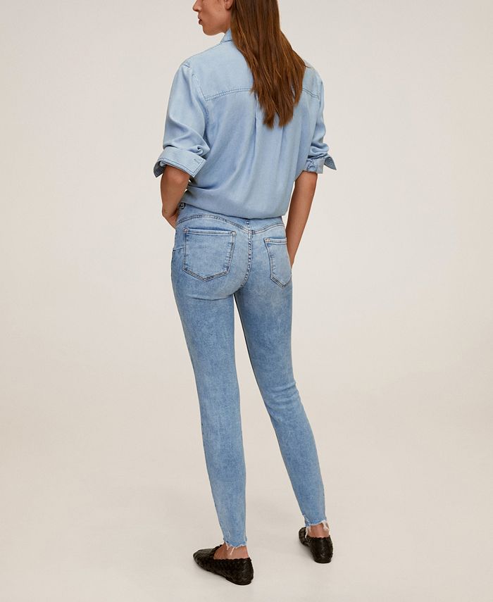 MANGO Kim Skinny Push-Up Jeans - Macy's
