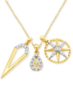 image of Diamond Triple Charm 18