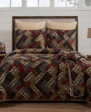 American Heritage Textiles Hidden Valley Quilt 3 Piece Set King