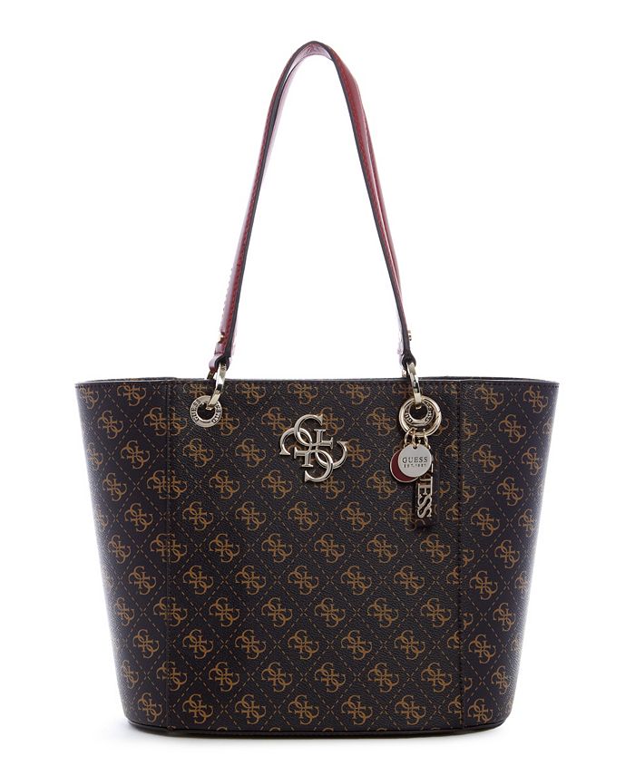 Guess NOELLE II TOTE - Handtas - brown/bruin