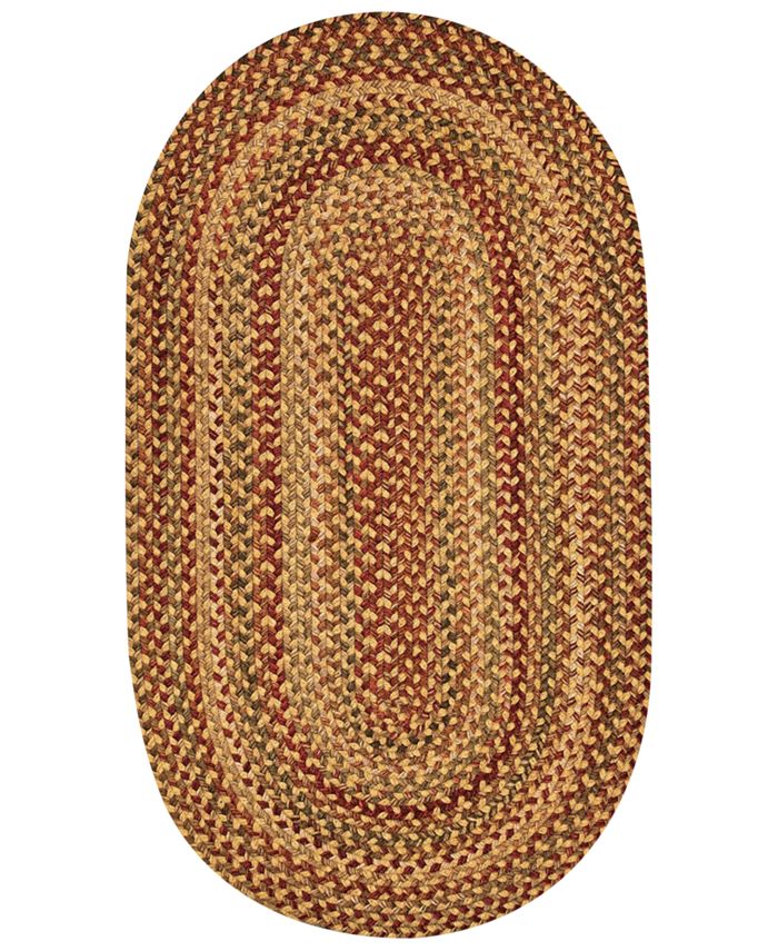 Capel Oval Braid 2' x 3' Area Rug Macy's
