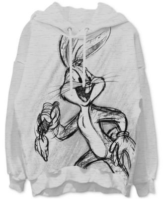 Warner Brothers - Bugs-Bunny-Graphic Boyfriend Hoodie