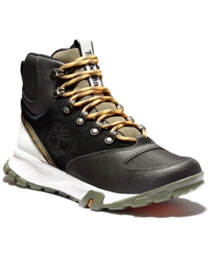 image of Timberland Men-s Garrison Trail Waterproof High Hiking Boots Men-s Shoes