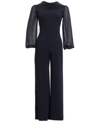 macy's long sleeve jumpsuit