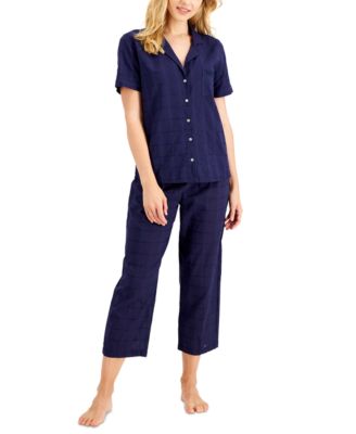 Charter Club - Short-Sleeve Pajamas Set