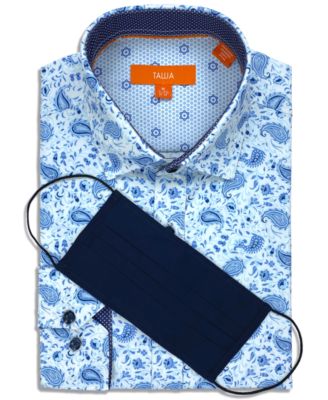 paisley print dress shirt