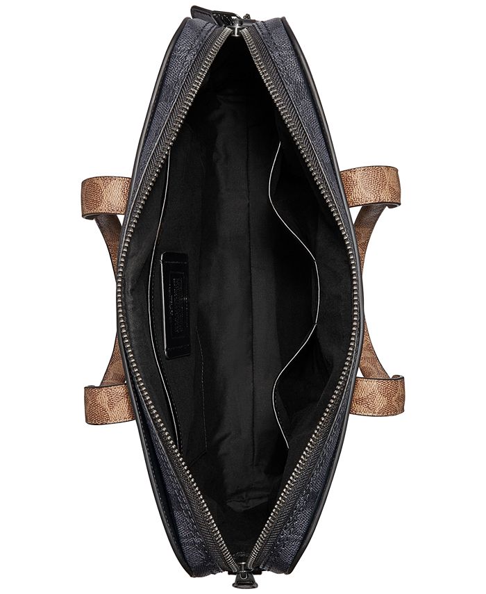 COACH Men's Signature Metropolitan Soft Briefcase Macy's