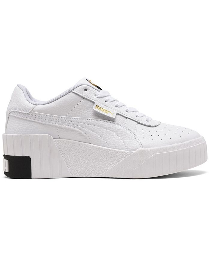 Puma Women's Cali Wedge Casual Sneakers from Finish Line - Macy's