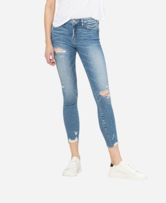 Distressed Skinny Crop Jeans \u0026 Reviews 