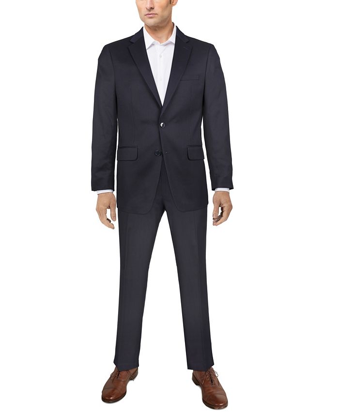 Van Heusen Men's Flex Plain Slim Fit Suits & Reviews - Suits & Tuxedos ...